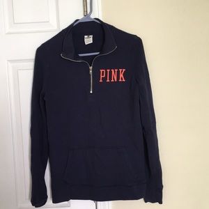 Last Chance‼️PINK Bears 1/4 Zip Sweatshirt